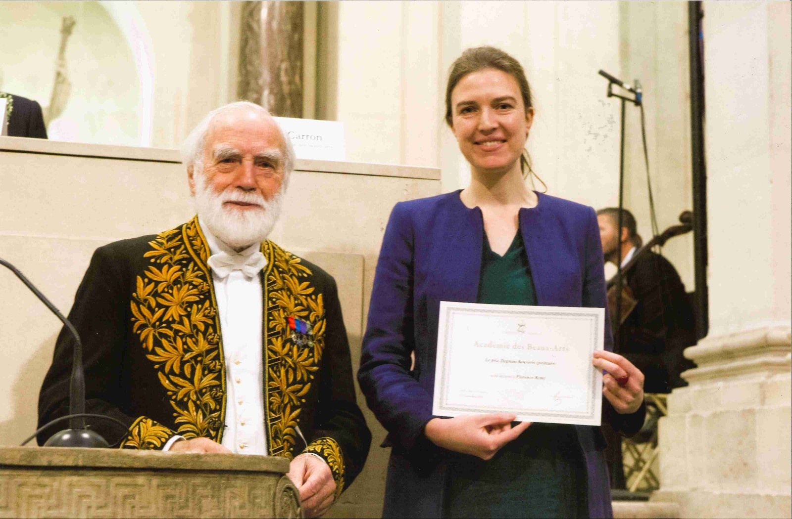 Forence REMY - 2018 : PRIX DE L'ACADEMIE FRANCAISE DES BEAUX-ARTS
