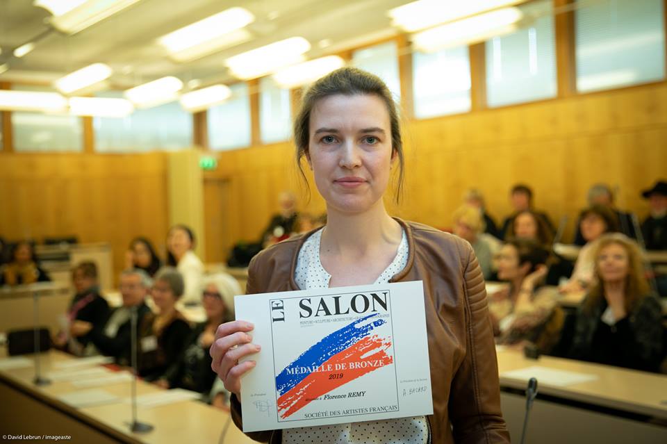 Forence REMY - 2019 : MEDAILLE DE BRONZE DU SALON DES ARTISTES FRANCAIS